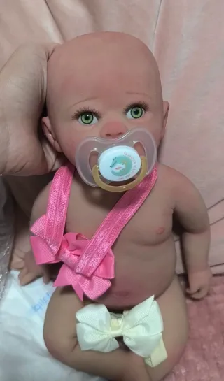 Bebé Reborn Silicona 43cm