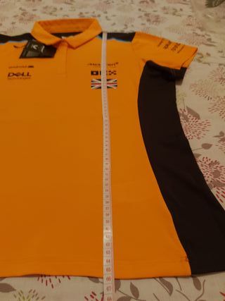 Camiseta Polo McLaren Lando Norris mujer