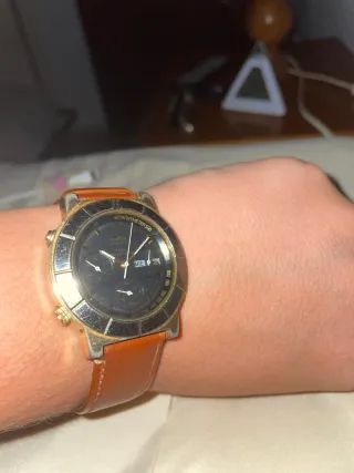 Reloj Racer Cronógrafo Dorado y Negro