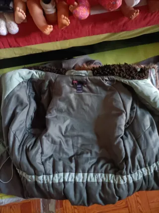 Parka Diesel Verde Militar Mujer