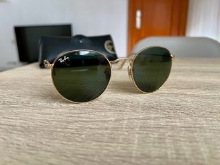 Gafas Ray Ban Round Metal Oro