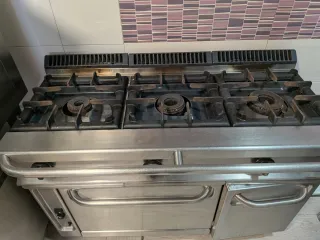 Cocina Repagas 3 fuegos en linea + horno