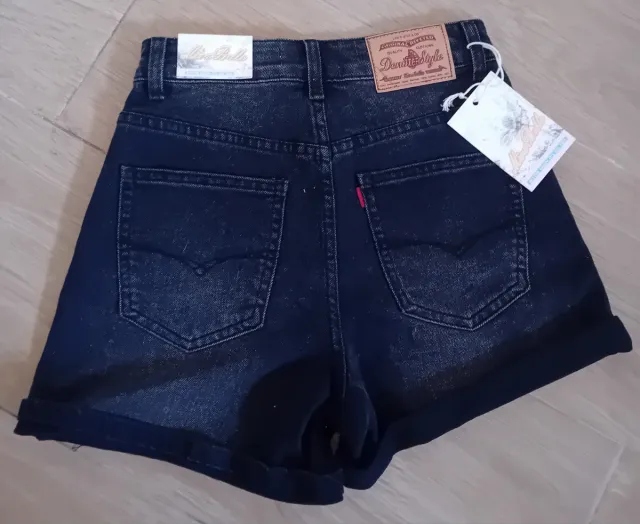 Shorts Vaqueros Mira Belle Azul