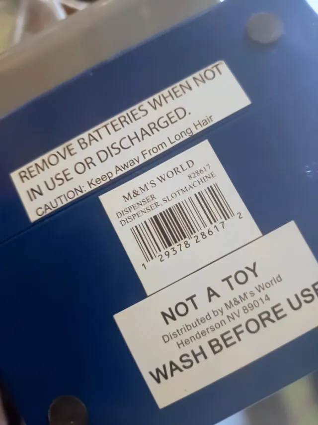 Dispensador M&M's Slot Machine