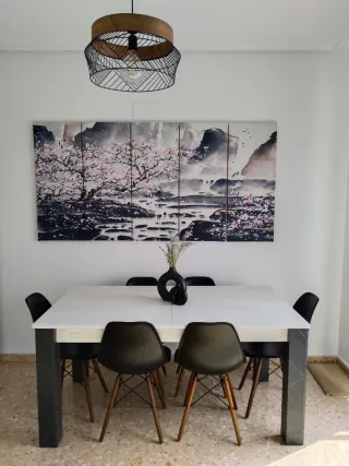 Mesa comedor extensible 1,60 / 2,10