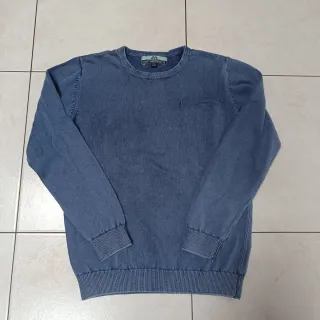 Maglioncino Coast Heritage U.S. cotone blu