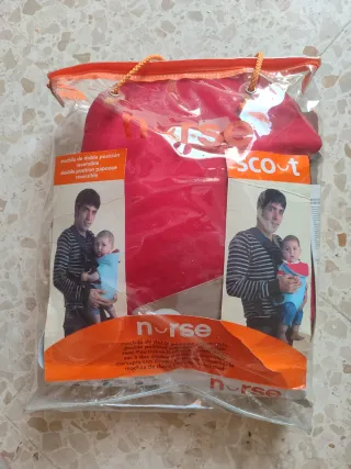Mochila portabebés doble posición Scout