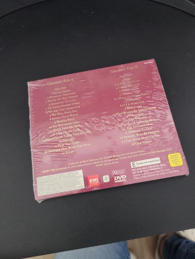 Queen Greatest Flix I & II DVD