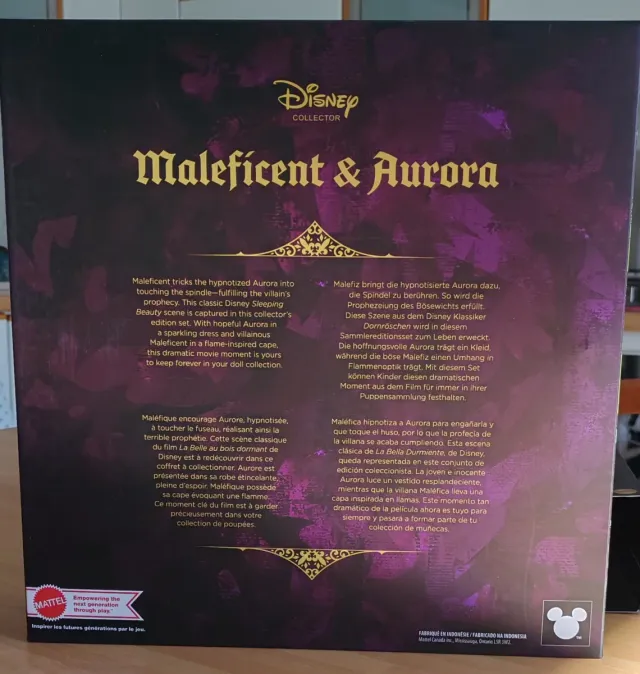 Bambole Disney Malefica e Aurora