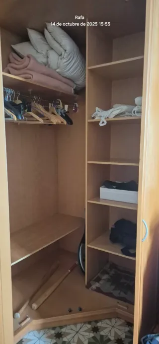 Habitación juvenil madera