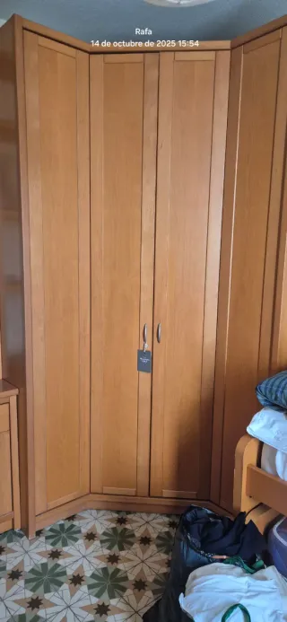 Habitación juvenil madera