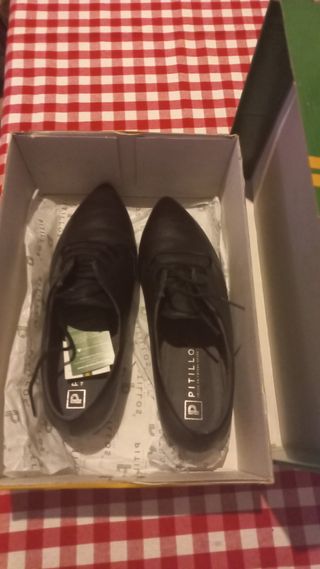 Zapatos Pitillo Negros Mujer Talla 37