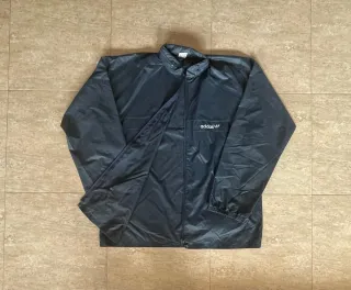 Adidas Navy Blue Windbrealer - Vintage Streetwear