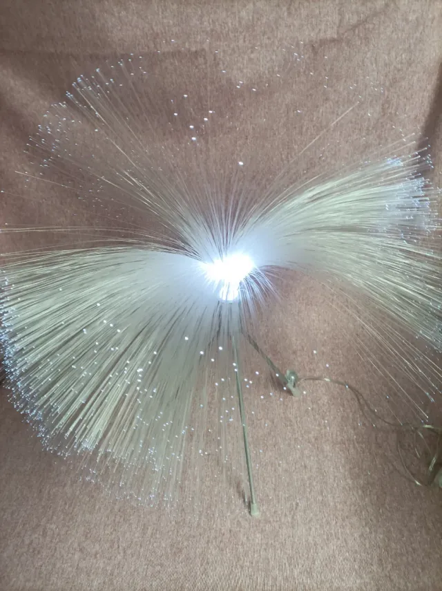 Lámpara de fibra óptica