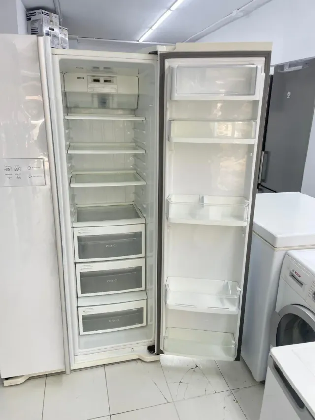 Nevera LG Americana Blanca