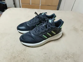 Zapatillas Adidas Grises y Verdes Talla 46