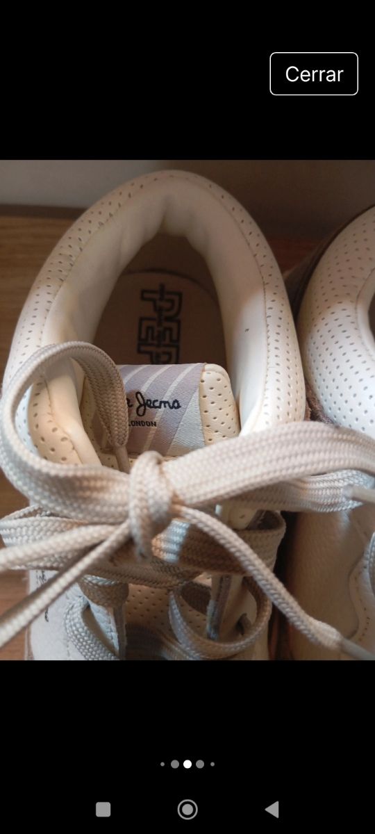 Deportivas Pepe Jeans Blancas y Grises