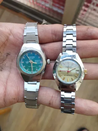 2 RELOJES MECANICOS A 10 EUROS 