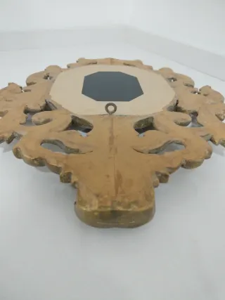 Espejo madera Cornucopia antiguo Dorado