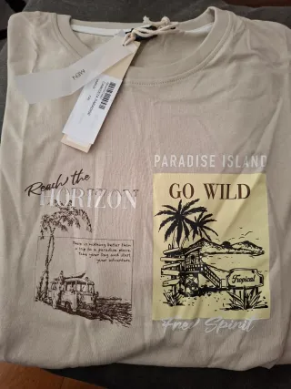 Camiseta Paradise Island Talla L