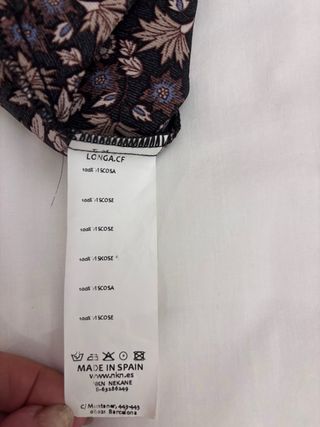 Vestido Midi NKN Nekane Negro Estampado