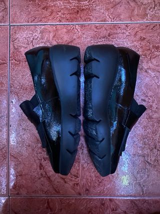 Mocasines Wonders negros