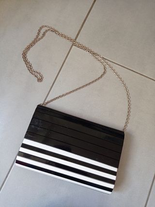 Pochette Borsa Primosole Nera e Bianca