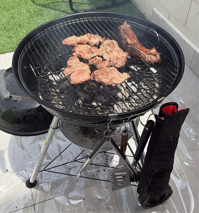 Barbacoa Weber Compact Kettle Carbón