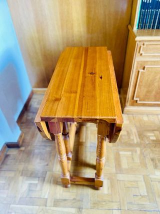 Mesa de madera extensible