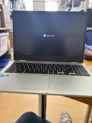 Chromebook ASUS Plata Negro