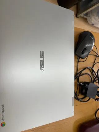 Chromebook ASUS Plata Negro