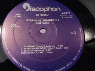 Vinilo Stephane Grappelli - I Got Rhythm!