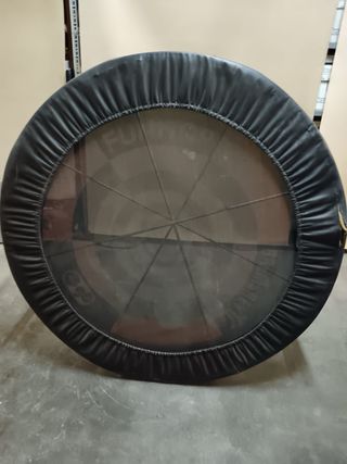 Trampolín redondo con funda