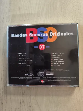BSO Back to the Future II CD  ALTAYA