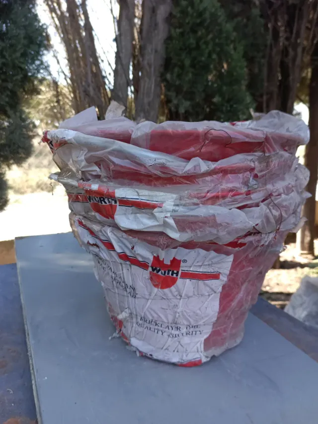 Cubo mortero obra WURTH