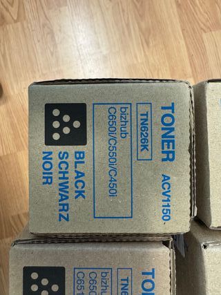 Tóner Konica Minolta Color y Waste Toner Box