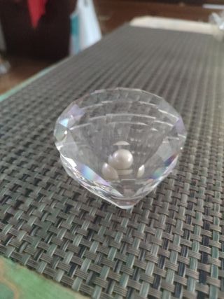 Perla Swarovski in Ostrica di Cristallo