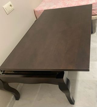Conjunto mueble TV, aparador, 2 mesas y 6 sillas
