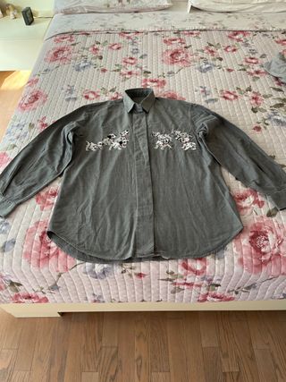 Camicia donna stampa cuccioli dalmata