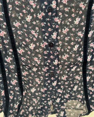 Camicia con roselline