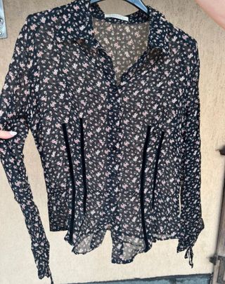 Camicia con roselline