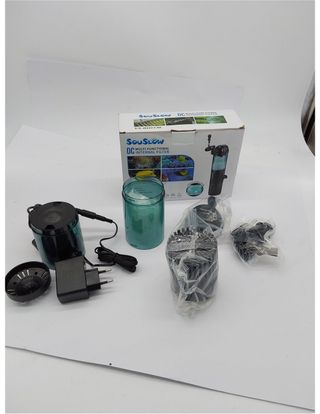 SOUSLOW 6W Filtro de Acuario Interno con Flujo 500