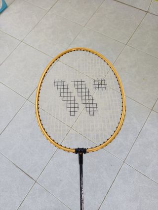 2 Raquetas de Bádminton Winn y plumas