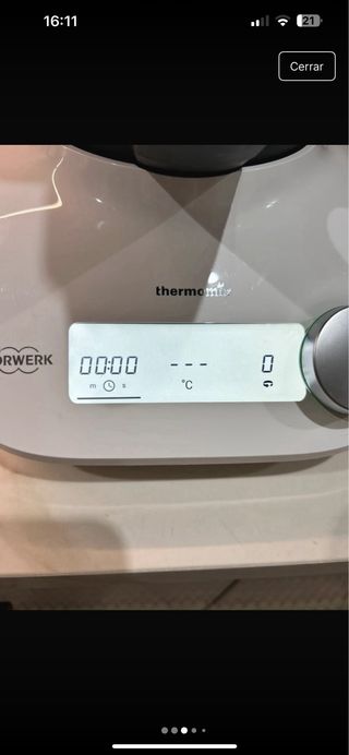 Thermomix TM6 con vaso cubilete y cortador