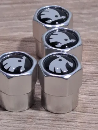 Tapones de válvula con logo
