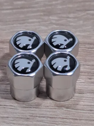 Tapones de válvula con logo