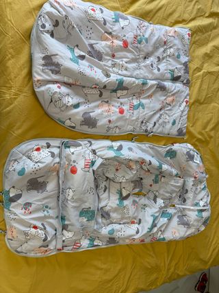 Saco para silla de paseo con estampado de animales
