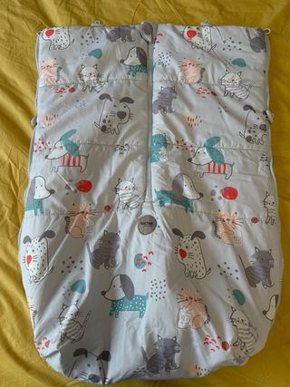 Saco para silla de paseo con estampado de animales