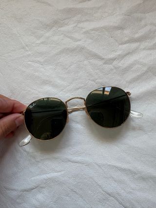 Gafas de sol Ray-Ban Round Doradas