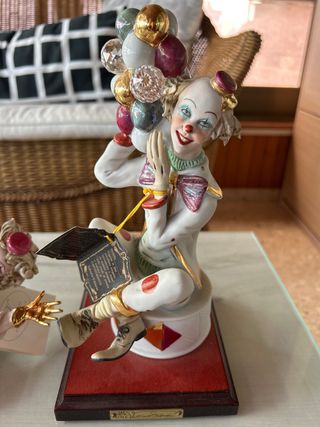 Figuras de porcelana payasos